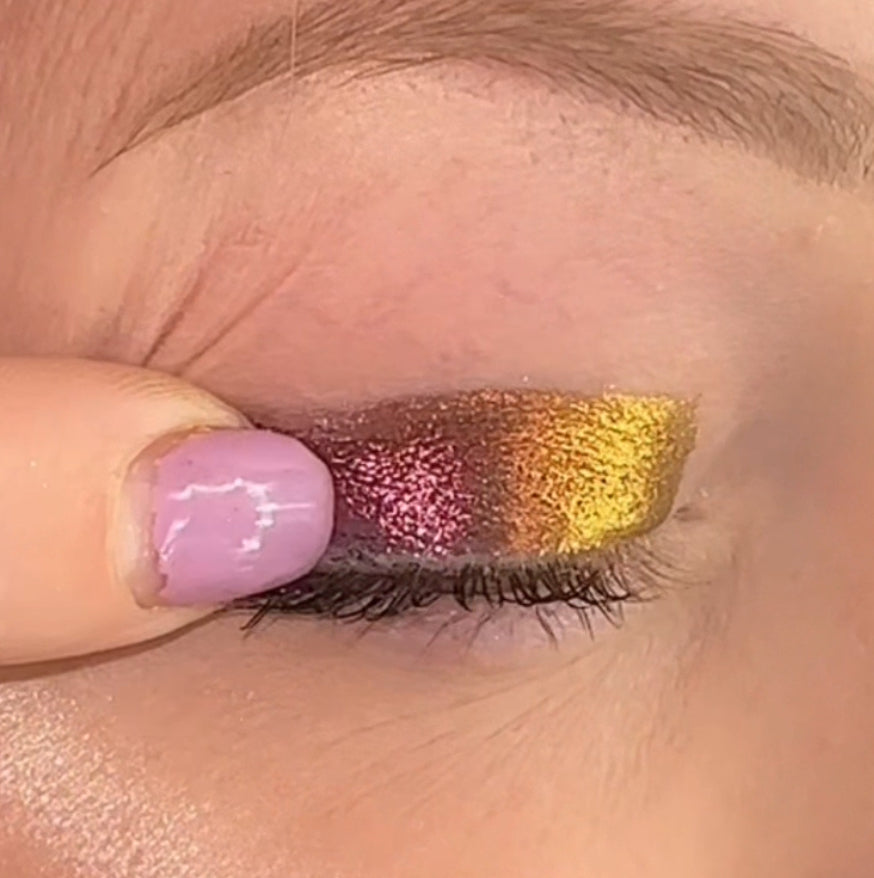 Multi-Chrome Shimmer Eyeshadow Magnetic Pan