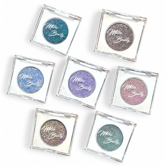 Multi-Chrome Shimmer Eyeshadow In Compact Case