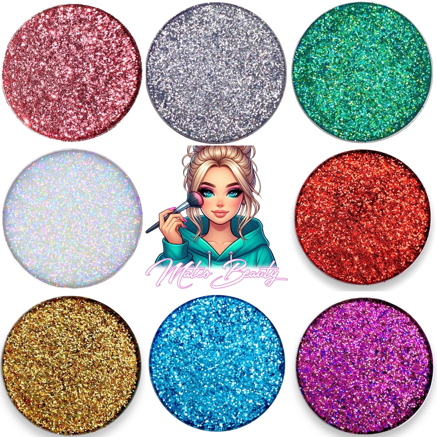 Glitter Magnetic Single Eyeshadow