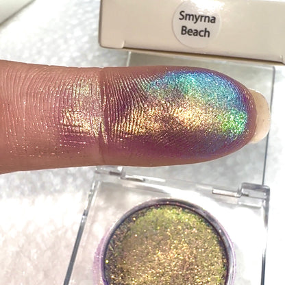 Multi-Chrome Shimmer Eyeshadow In Compact Case