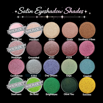 Satin Eyeshadows