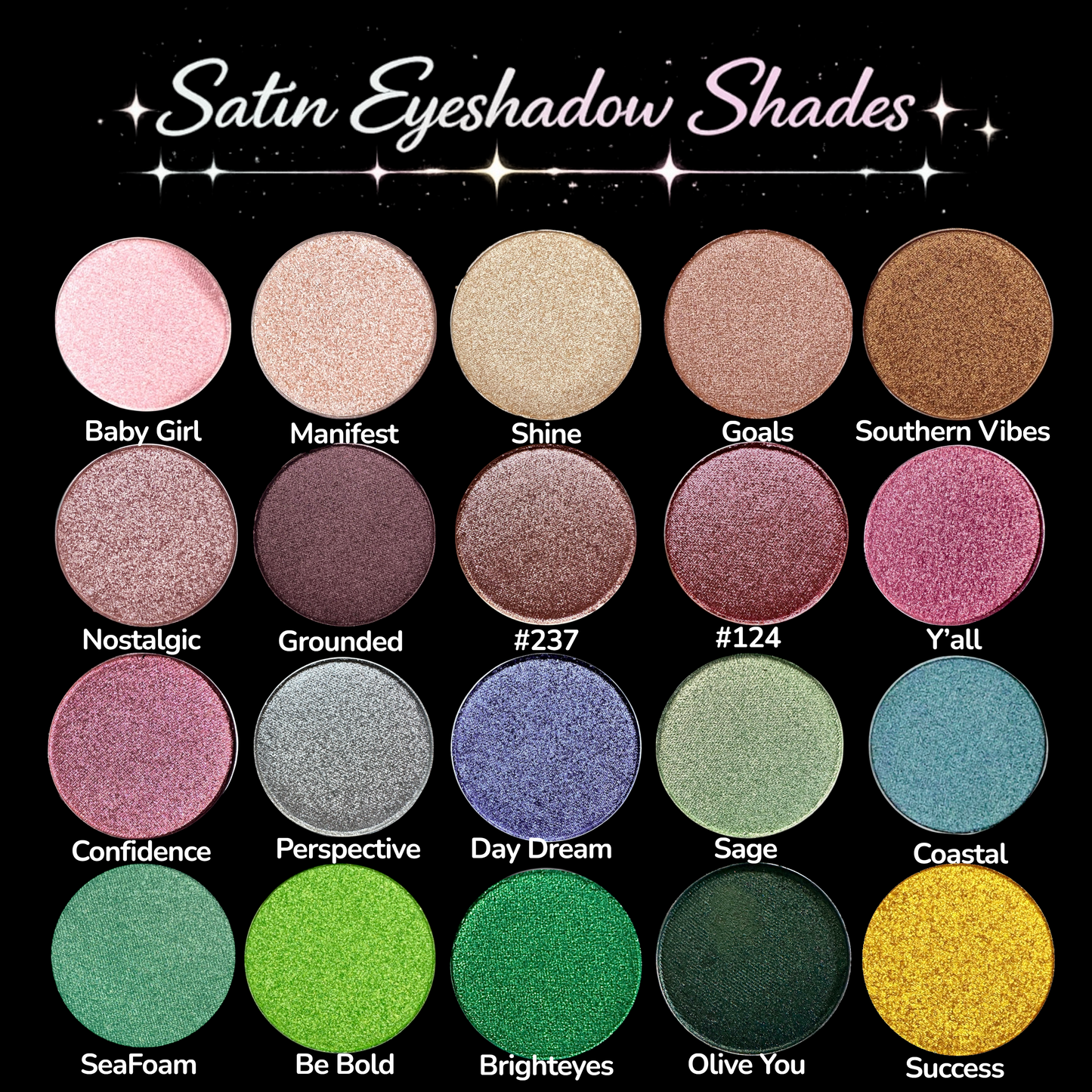 Satin Eyeshadows