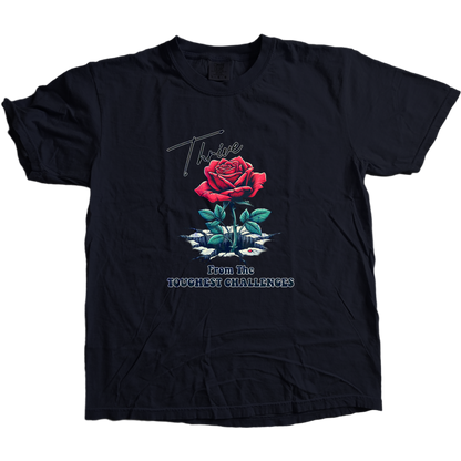 'Thrive' Rose Mental Health TShirt