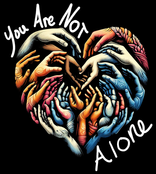 You Are Not Alone Tshirt