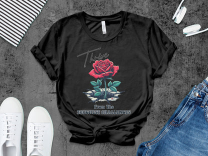 'Thrive' Rose Mental Health TShirt