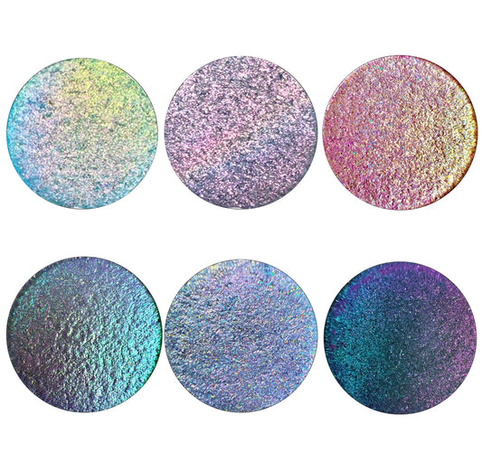 Multi-Chrome Shimmer Eyeshadow In Compact Case